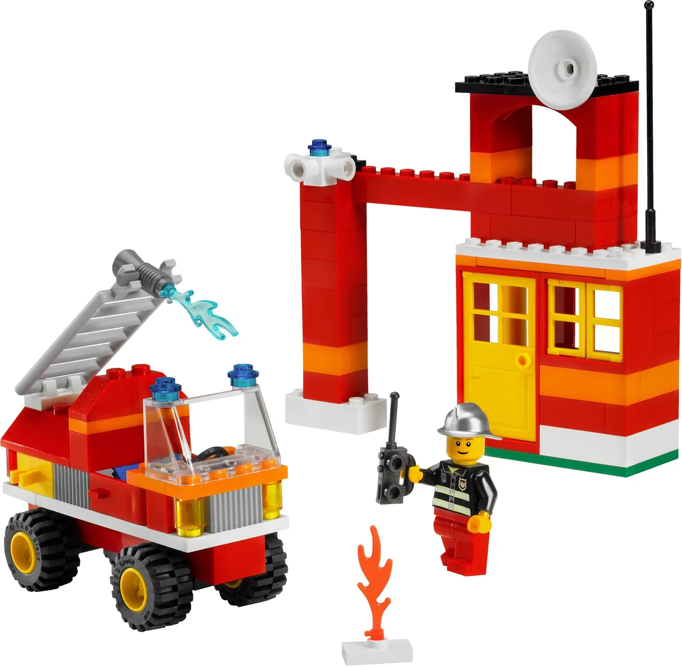 Dans le même style que le LEGO Ensemble de Construction Pompier (6191-1) | Brick Broker