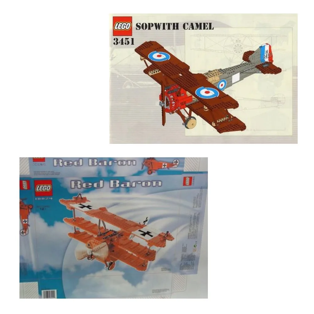 Dans le même style que le LEGO Kit d'avions célèbres (K3451-1) | Brick Broker