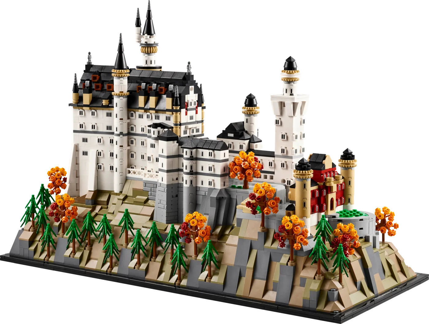 Dans le même style que le LEGO Château de Neuschwanstein (21063-1) | Brick Broker