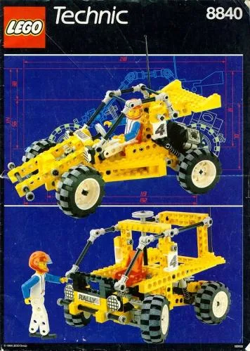 Dans le même style que le LEGO Coureur de rallye Shock n' Roll (8840-1) | Brick Broker