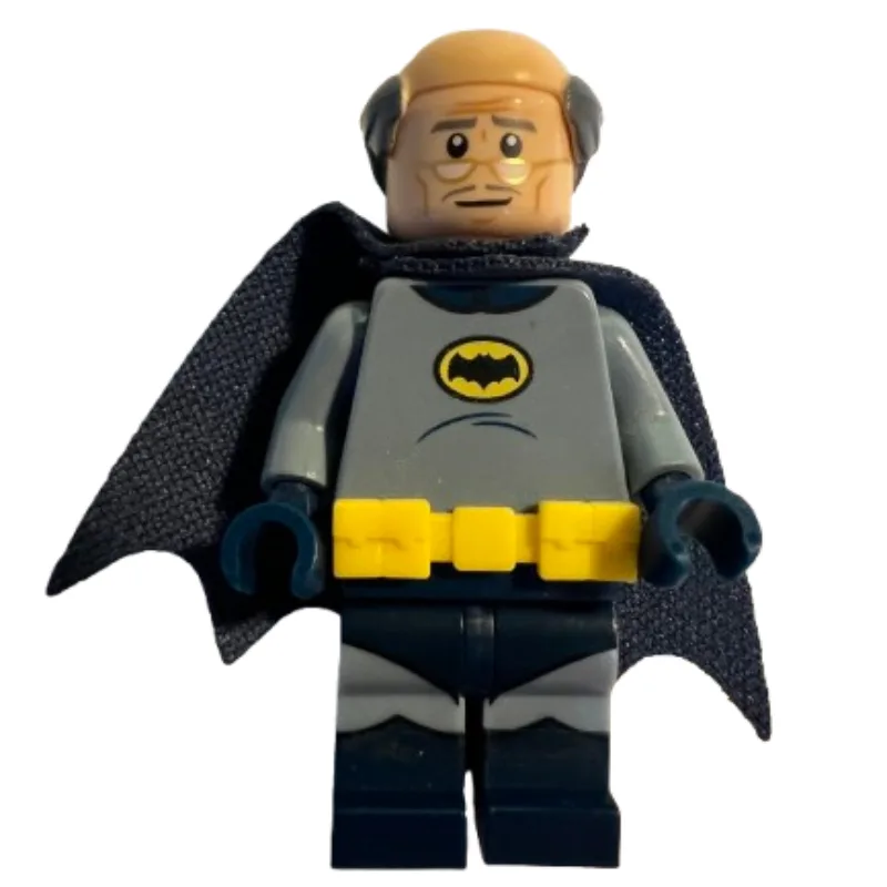 Alfred Pennyworth, Balding, Sand Blue Batsuit — minifigurine LEGO | Brick Broker