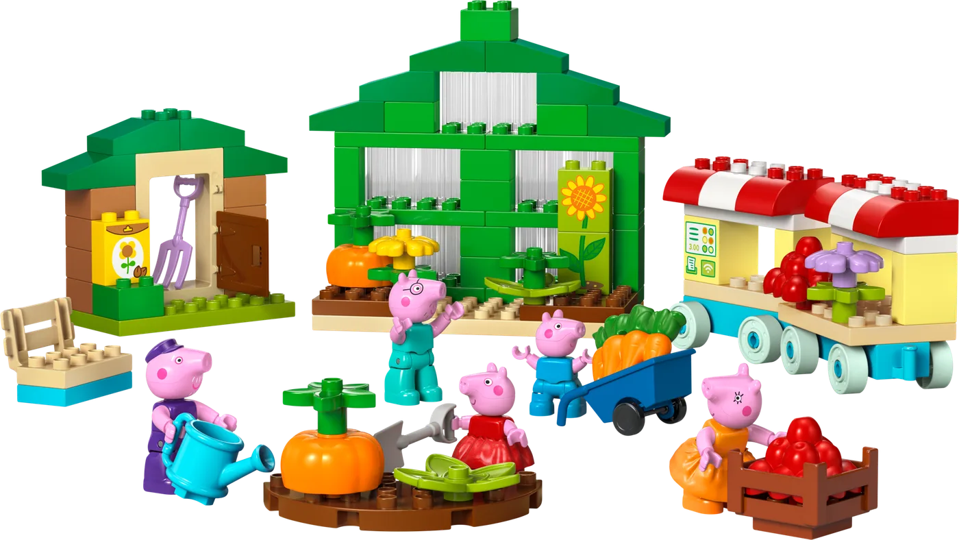 Dans le même style que le LEGO Le jardin et la serre de Papi Pig (10461-1) | Brick Broker