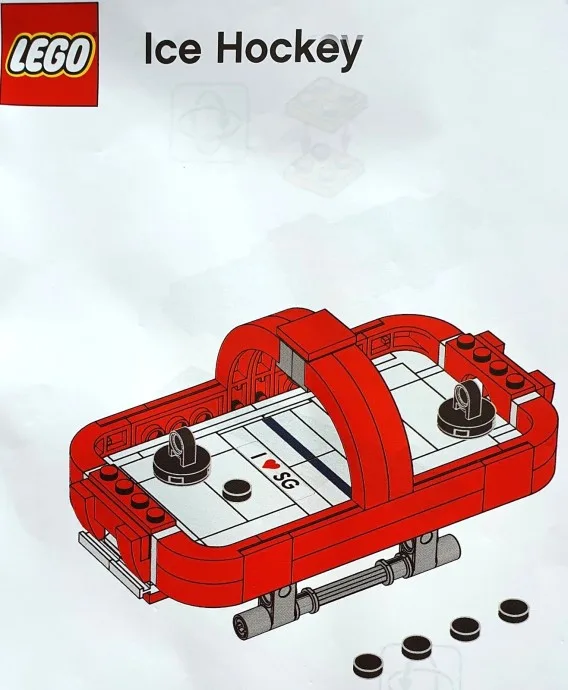 Dans le même style que le LEGO Hockey sur glace - Inauguration du Resorts World Sentosa (BRICKSWORLD3-1) | Brick Broker