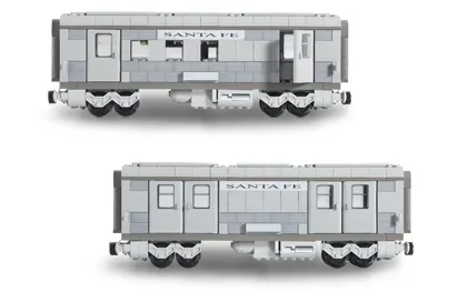 LEGO 10025 Voitures Santa Fe - Ensemble I (wagon postal ou à bagages) - prix | Brick Broker