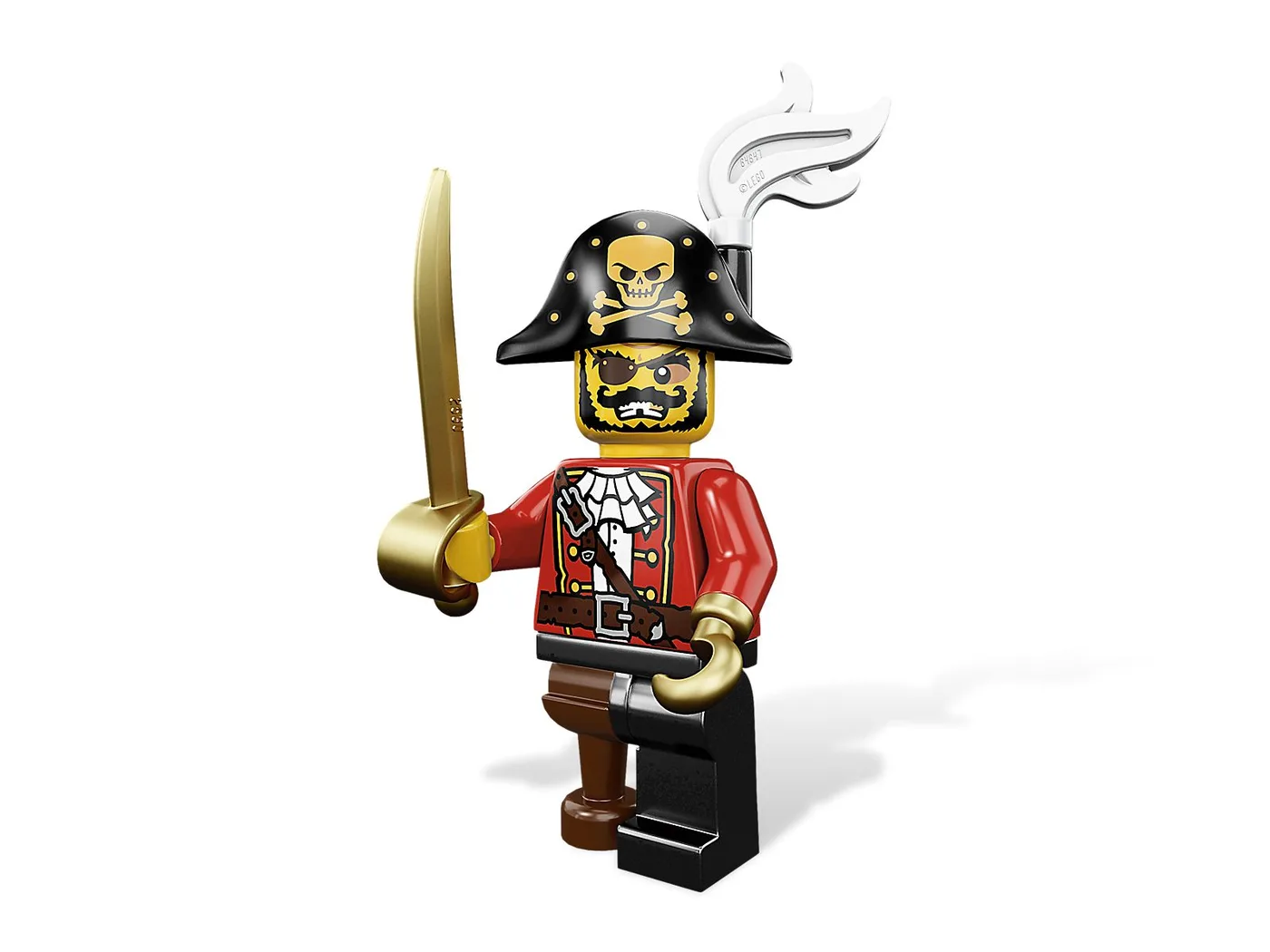 Dans le même style que le LEGO Capitaine pirate (8833-15) | Brick Broker