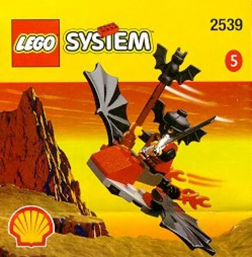 Dans le même style que le LEGO Machine Volante des Fright Knights (2539-1) | Brick Broker
