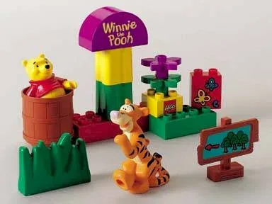 LEGO 2983 Pooh et Tigger jouent à cache-cache - prix | Brick Broker