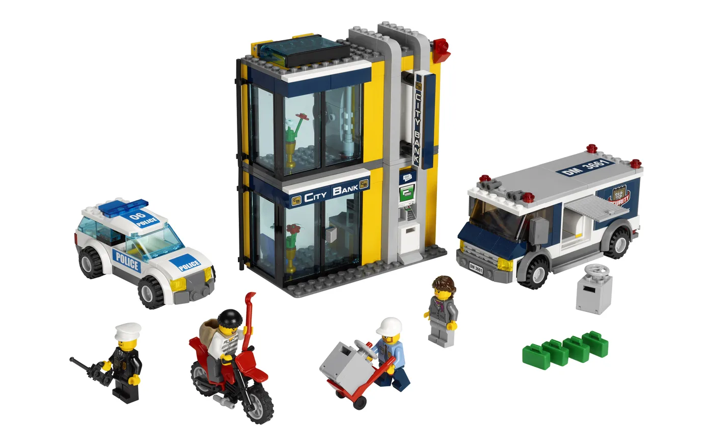 Dans le même style que le LEGO Banque et transfert d'argent (3661-1) | Brick Broker