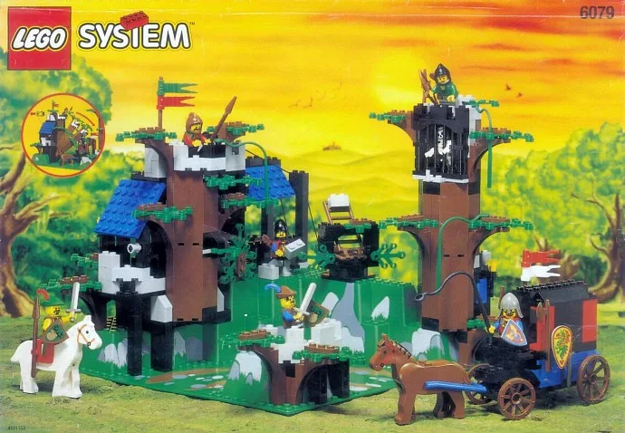 Dans le même style que le LEGO Forteresse de la forêt sombre (6079-1) | Brick Broker
