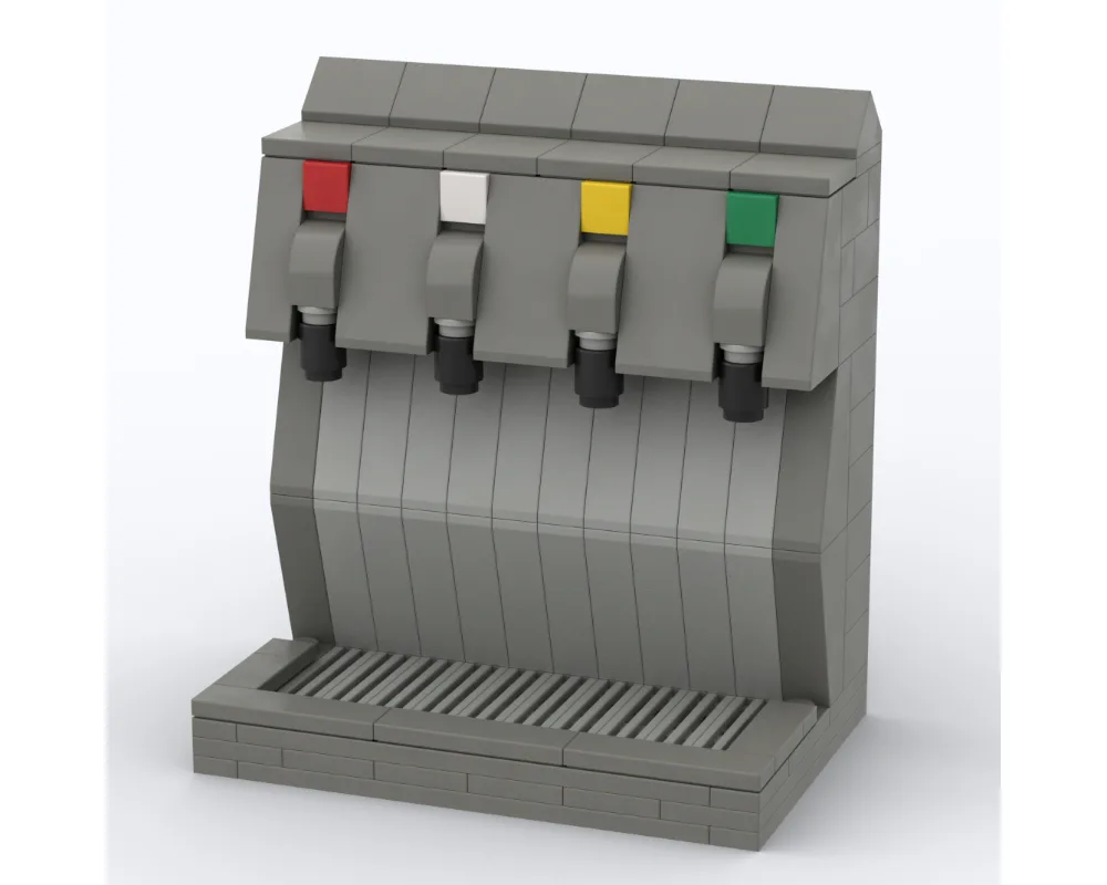 Dans le même style que le LEGO iFountain (Lego / Coca-Cola Exclusive pour employés) (iFountain-1) | Brick Broker