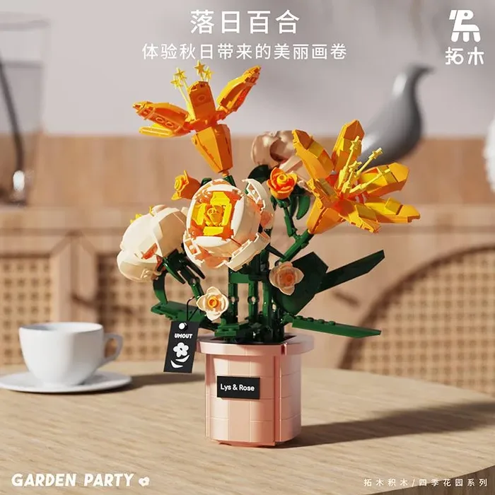 TUOMU Garden Party : Lys au coucher du soleil (TUO-T6003) - prix | Brick Broker