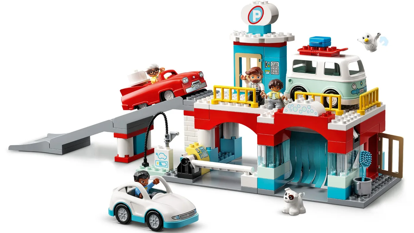 Dans le même style que le LEGO Parking et lavage de voitures (10948-1) | Brick Broker