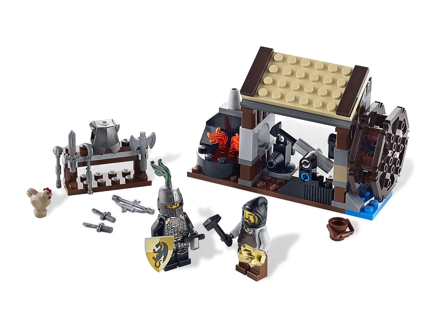 Dans le même style que le LEGO Attaque du Forgeron (6918-1) | Brick Broker