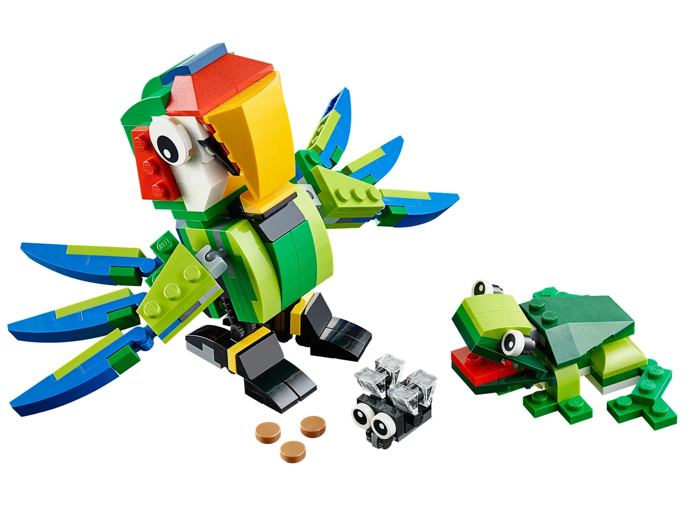 Dans le même style que le LEGO Les animaux de la forêt tropicale (31031-1) | Brick Broker