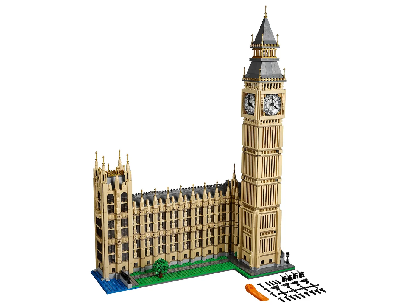 Dans le même style que le LEGO Big Ben (10253-1) | Brick Broker