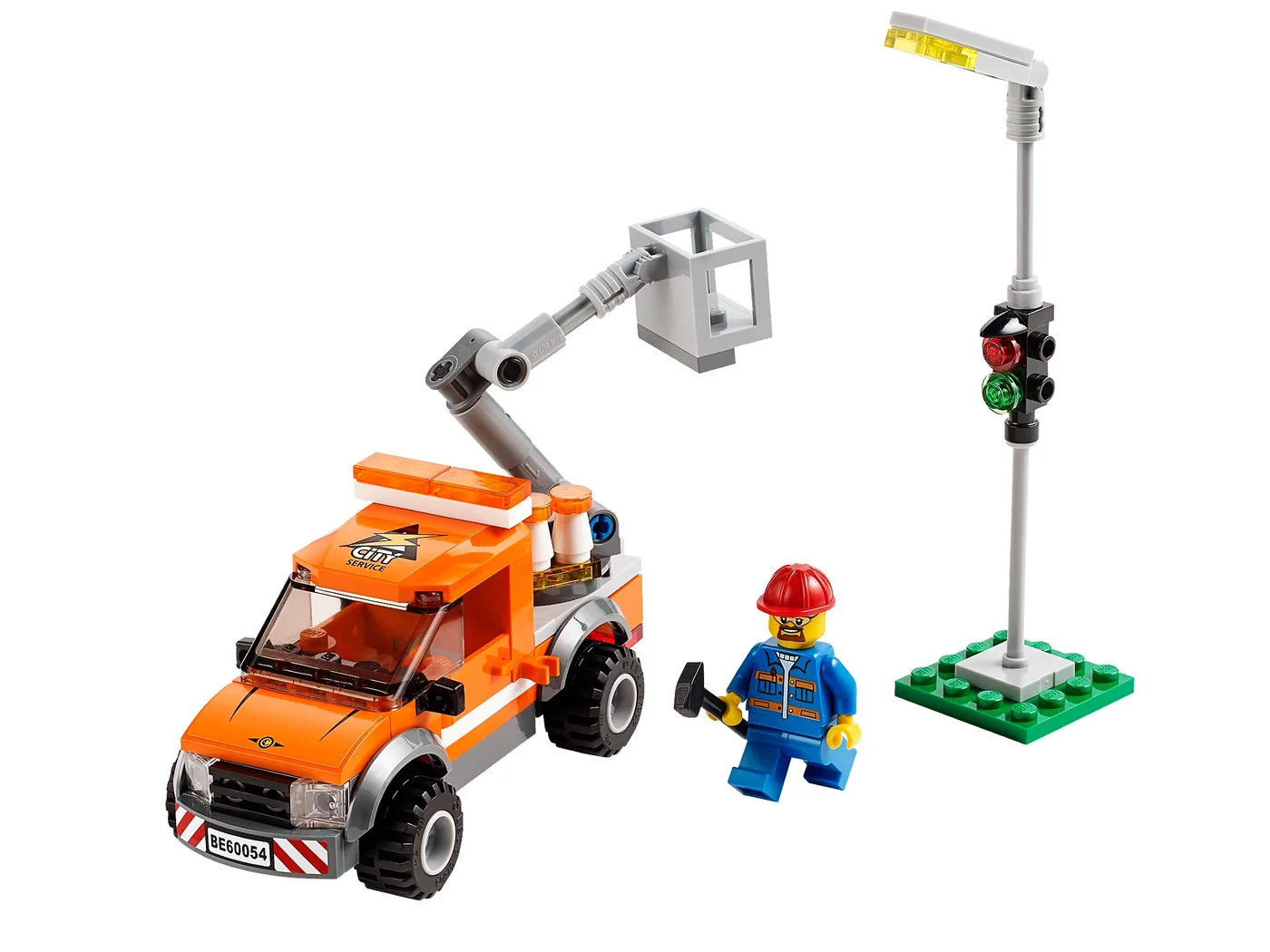 Dans le même style que le LEGO Camion de dépannage léger (60054-1) | Brick Broker