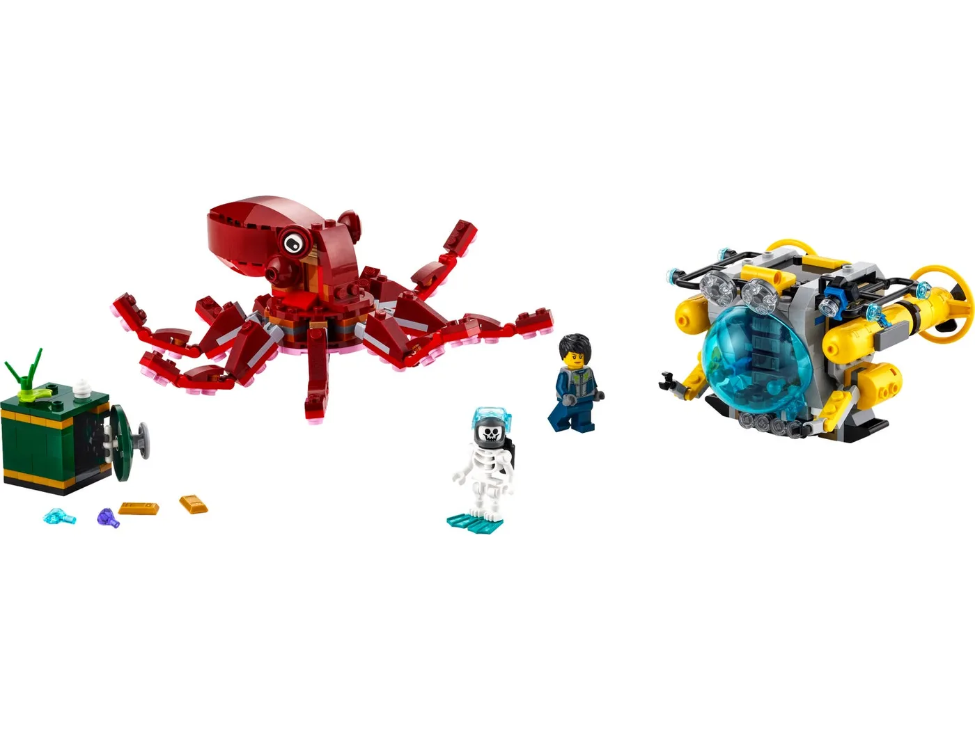Dans le même style que le LEGO Mission trésor englouti (31130-1) | Brick Broker