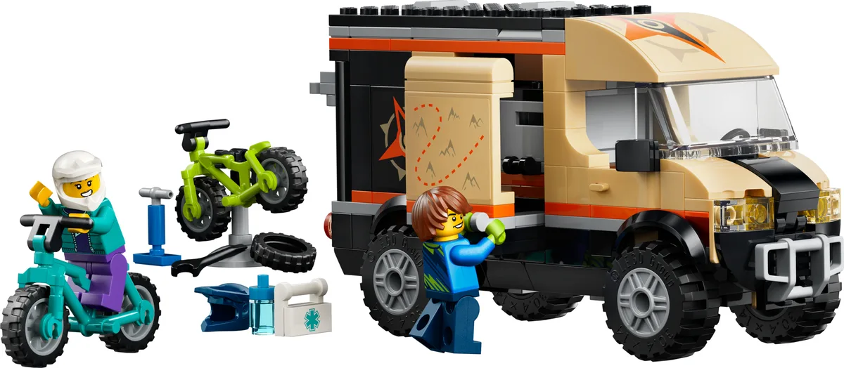 Dans le même style que le LEGO Van Aventure VTT (60512-1) | Brick Broker
