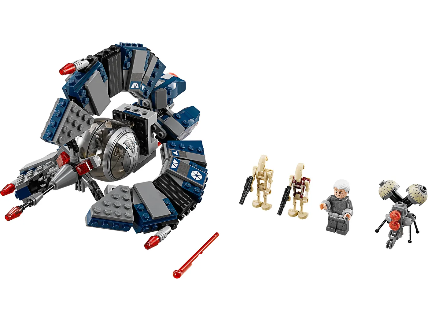 Dans le même style que le LEGO Tri-Fighter droïde (75044-1) | Brick Broker