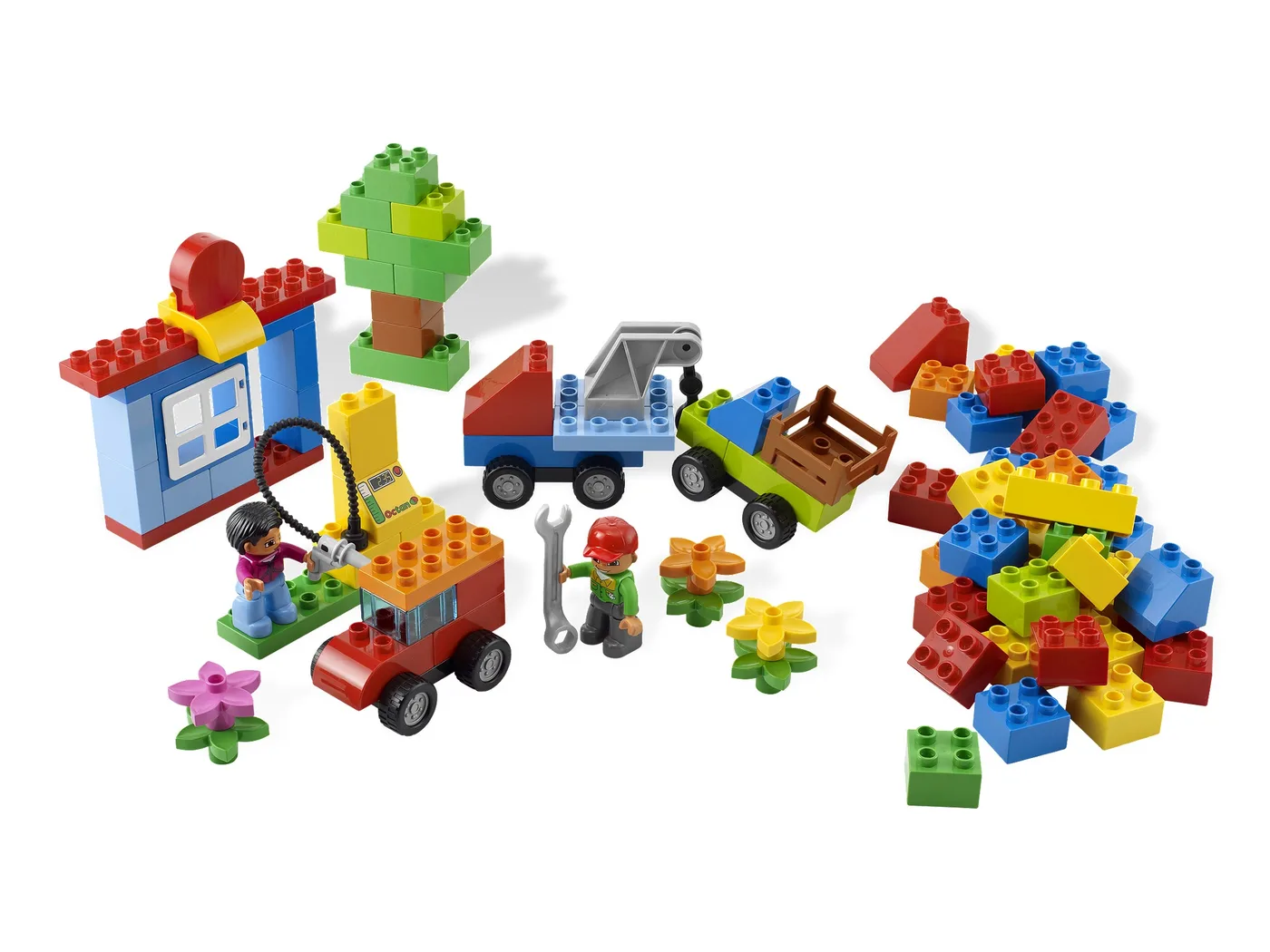 Dans le même style que le LEGO Mon Premier Ensemble de Véhicules (6052-1) | Brick Broker