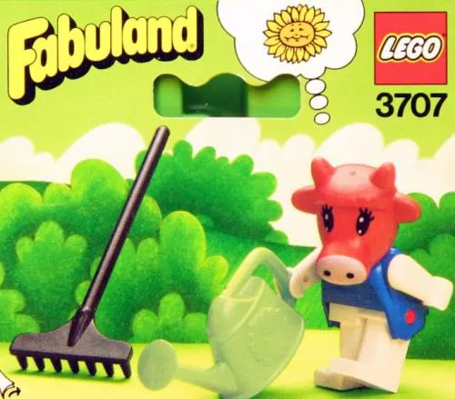 Dans le même style que le LEGO Vache Trèfle (3707-1) | Brick Broker