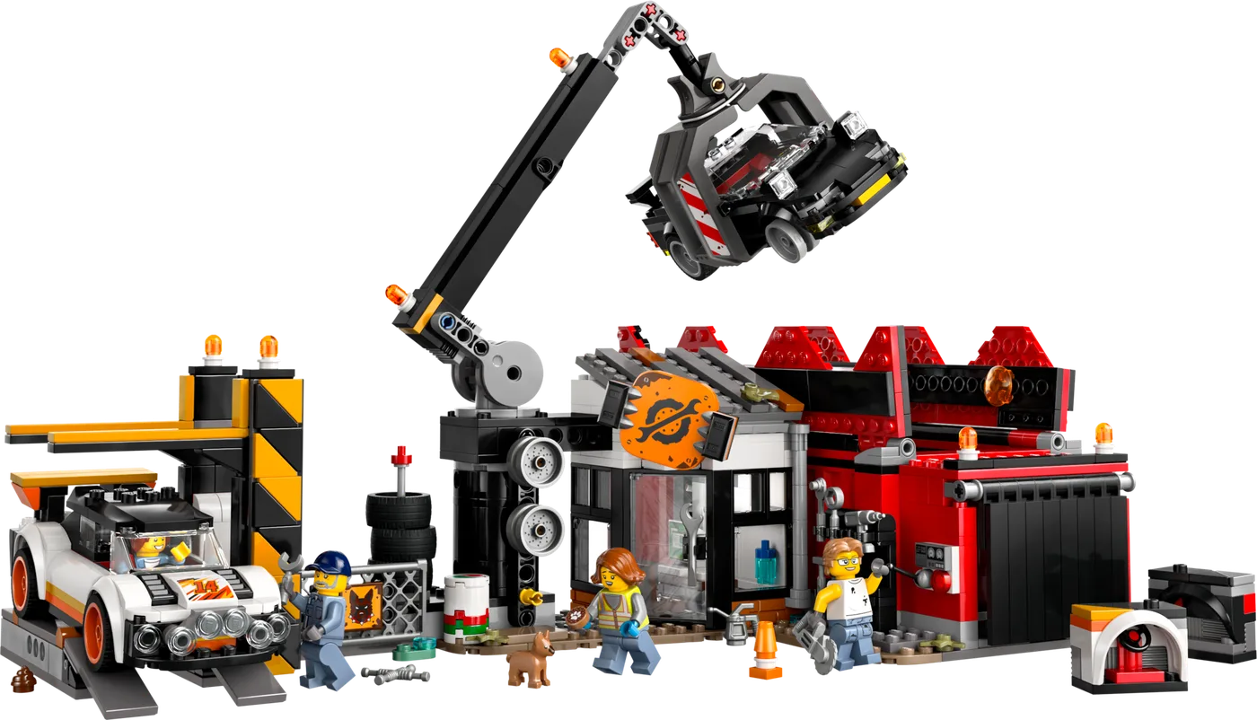 Dans le même style que le LEGO Casse automobile avec voitures (60472-1) | Brick Broker