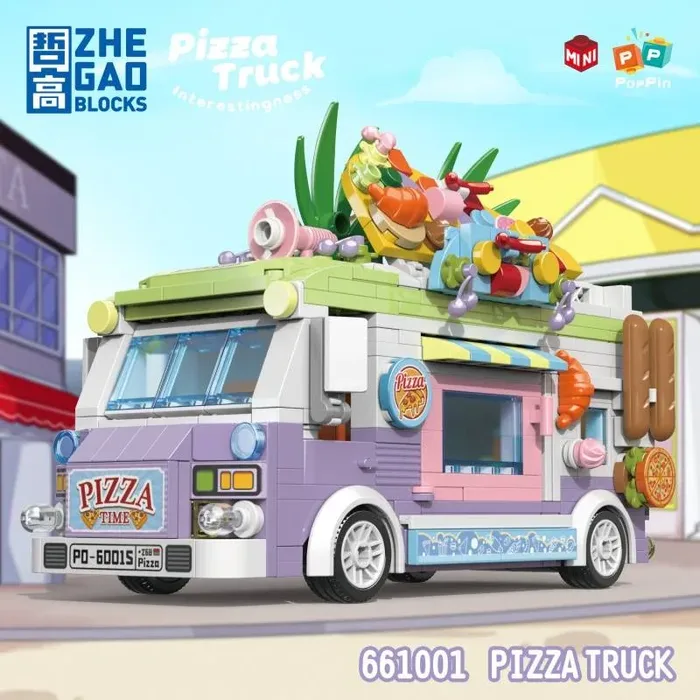 ZHEGAO Camion à pizza (ZHE-661001) - prix | Brick Broker