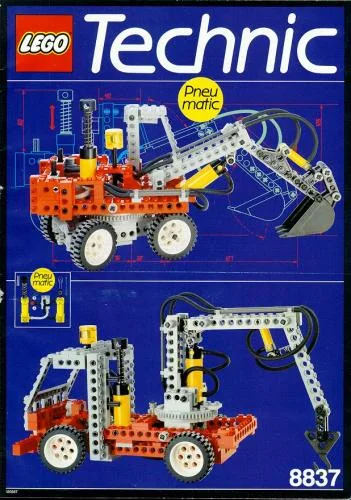 Dans le même style que le LEGO Excavatrice pneumatique (8837-1) | Brick Broker