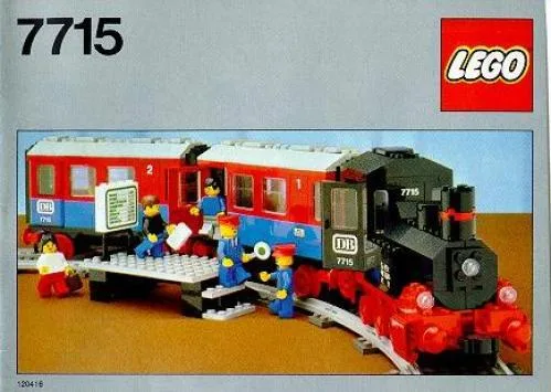 Dans le même style que le LEGO Train à vapeur de voyageurs (7715-1) | Brick Broker