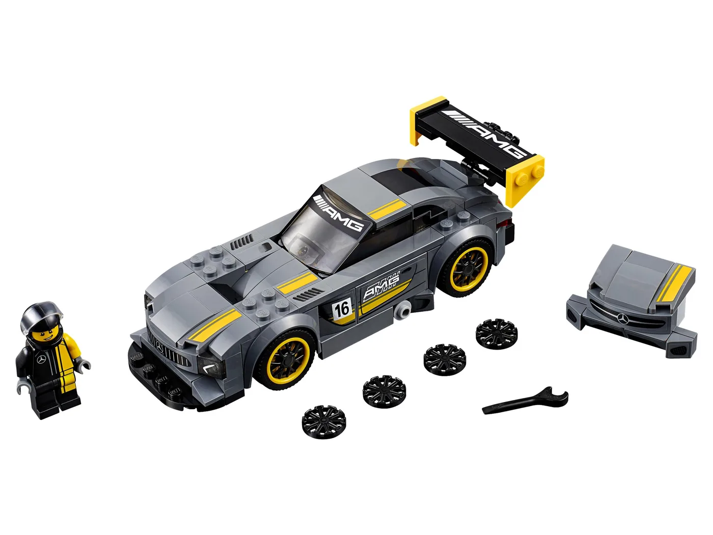 Dans le même style que le LEGO Mercedes-AMG GT3 (75877-1) | Brick Broker