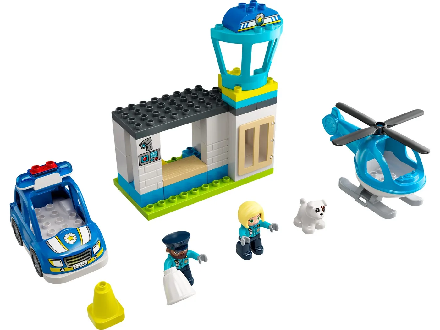 Dans le même style que le LEGO Le commissariat et l’hélicoptère de la police (10959-1) | Brick Broker