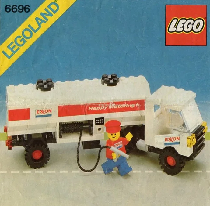 Dans le même style que le LEGO Camion-citerne Exxon (6696-1) | Brick Broker