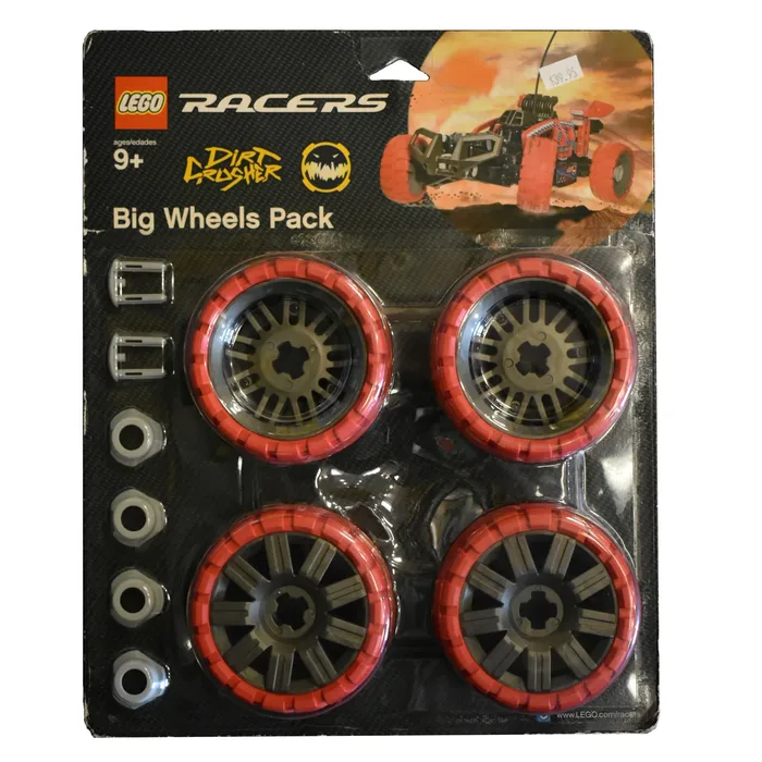 LEGO 4286013 Pack Grandes Roues Écraseur de Terre (Rouge) - prix | Brick Broker