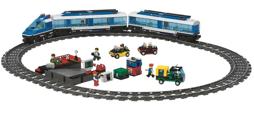 Dans le même style que le LEGO Train Express Ferroviaire avec Transformateur et Régulateur de Vitesse (4561-1) | Brick Broker