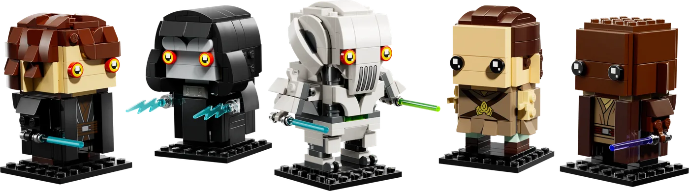Dans le même style que le LEGO La Revanche des Sith : Héros et Méchants (40796-1) | Brick Broker