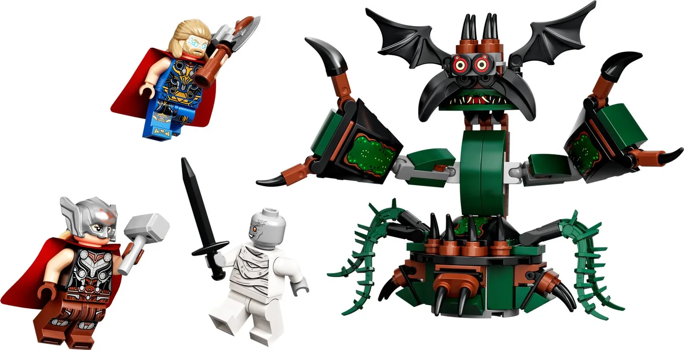 Dans le même style que le LEGO Attaque sur le Nouvel Asgard (76207-1) | Brick Broker