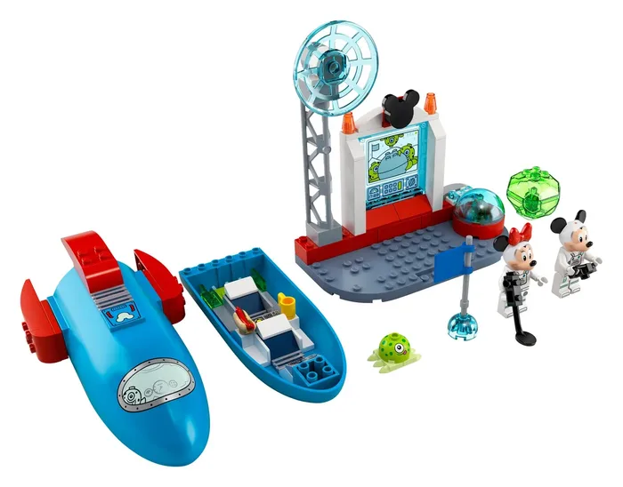 LEGO 10774 La fusée spatiale de Mickey Mouse et Minnie Mouse - prix | Brick Broker