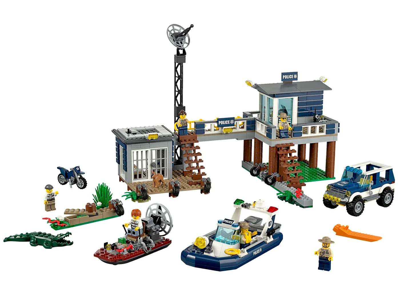 Dans le même style que le LEGO La station de police des marais (60069-1) | Brick Broker