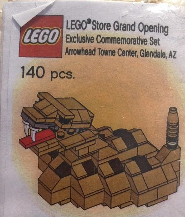 Dans le même style que le LEGO Ensemble commémoratif exclusif pour l'inauguration du magasin LEGO, Arrowhead Towne Center, Glendale, AZ (GLENDALE-1) | Brick Broker