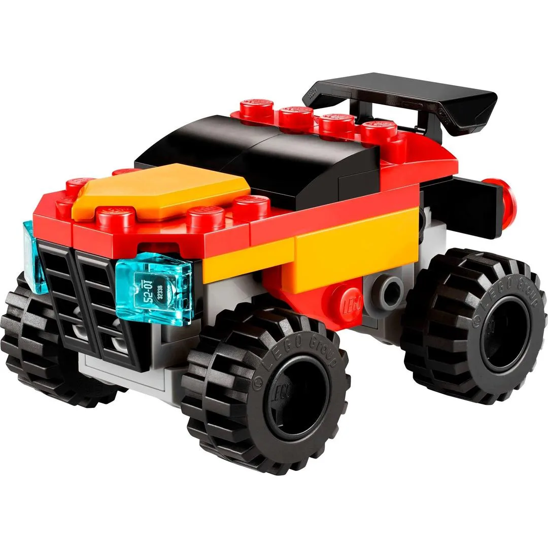 Dans le même style que le LEGO Mini Monster truck décapotable (30691-1) | Brick Broker