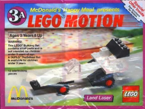 Dans le même style que le LEGO Lego Motion 3A, Laser terrestre (1646-1) | Brick Broker