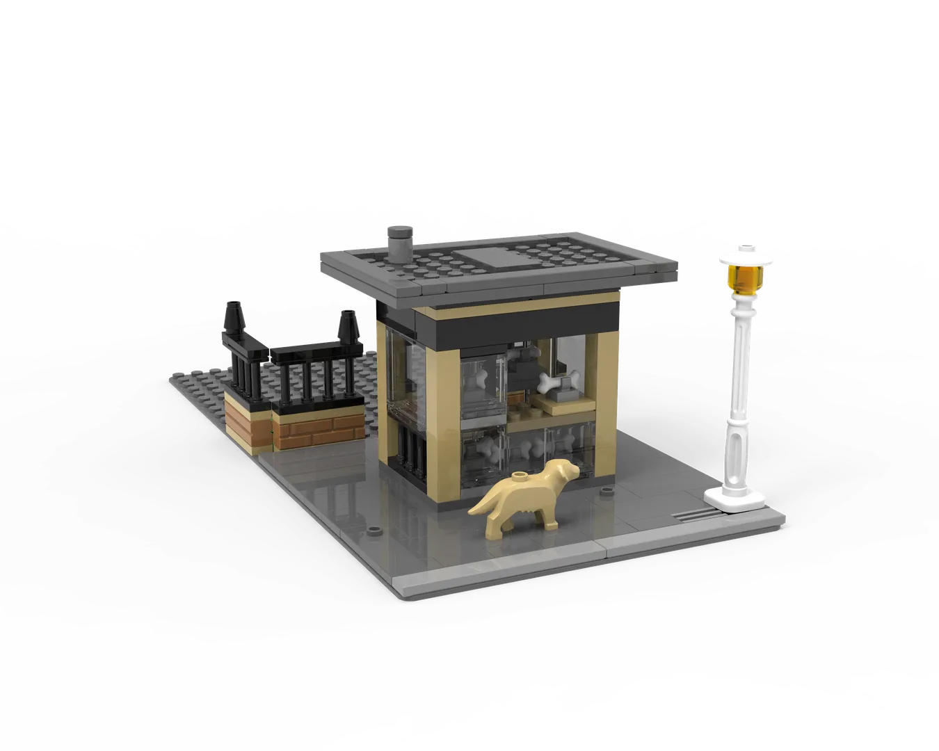 Dans le même style que le LEGO Présentoir à Perruques Modulaire (EG00114-1) | Brick Broker
