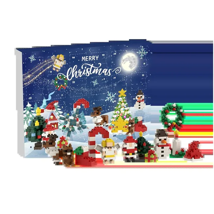 BRIXIES Calendrier de l'Avent Joyeux Noël (BRIXIES-203.010) - prix | Brick Broker