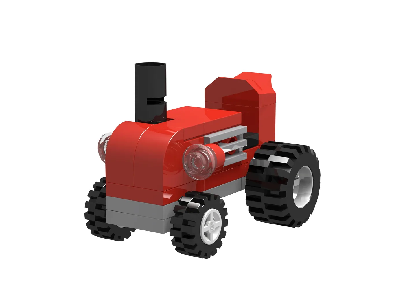 Dans le même style que le LEGO Tracteur (MMMB007-1) | Brick Broker