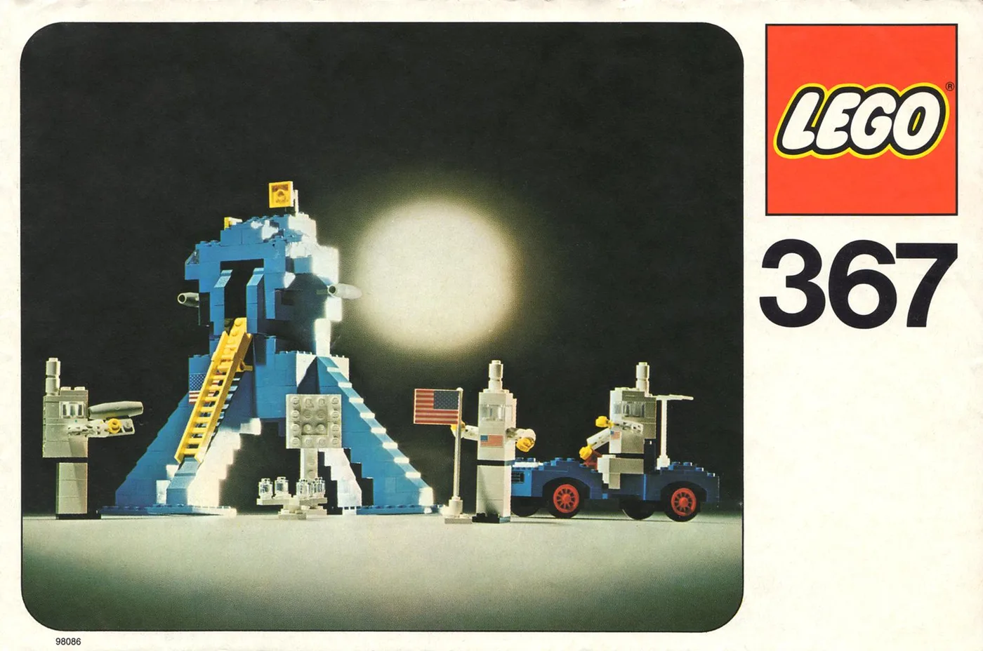 Dans le même style que le LEGO Atterrissage sur la Lune (367-1) | Brick Broker