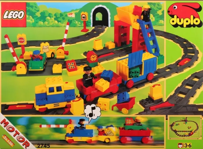 LEGO 2745 Ensemble de train électrique Deluxe - prix | Brick Broker