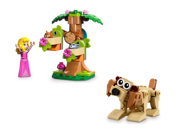 LEGO 30666 Aire de jeux forestière d'Aurora et animaux cadeaux 3-en-1 - prix | Brick Broker
