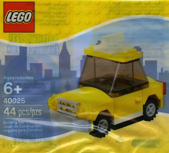 LEGO 40025 Taxi Jaune - prix et où acheter | Brick Broker