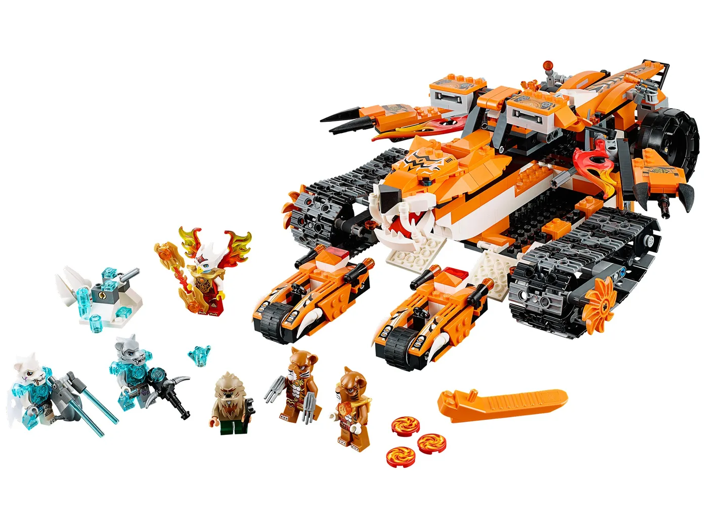 Dans le même style que le LEGO Commande Mobile du Tigre (70224-1) | Brick Broker