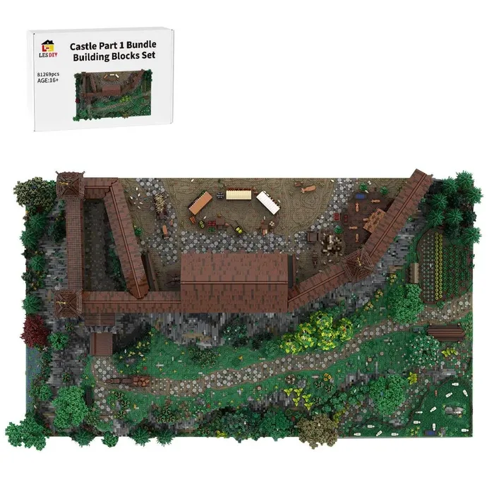 LesDiy Château Part 1 - Château Hohengeroldseck (LESDIY-3626212) - prix | Brick Broker